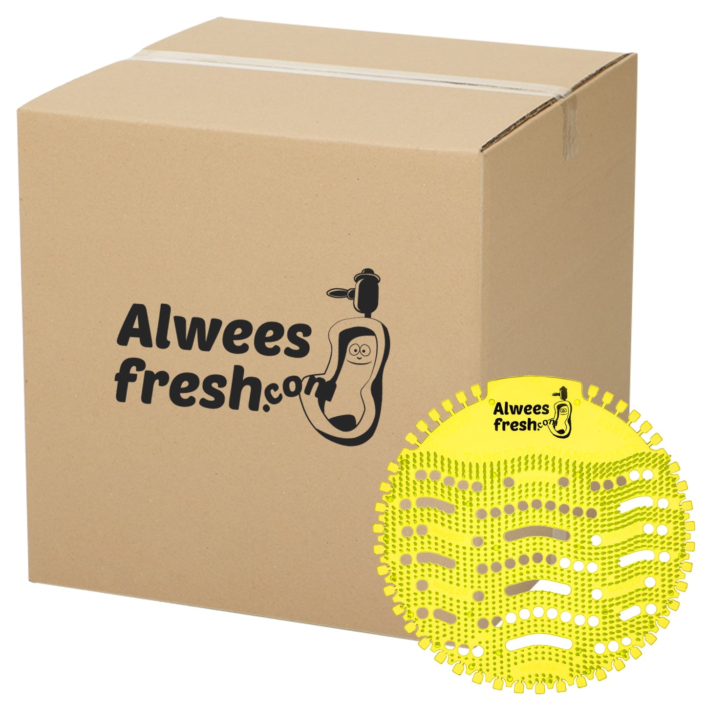 Urinal-Siebe, Deodorant, Zitronenduft, Box mit 200 Sieben