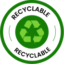 All our products are fully recyclable