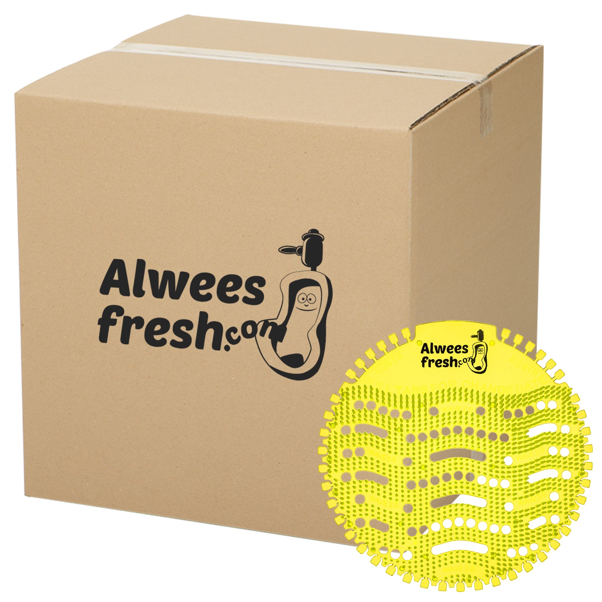 Urinal-Siebe, Deodorant, Zitronenduft, Box mit 200 Sieben