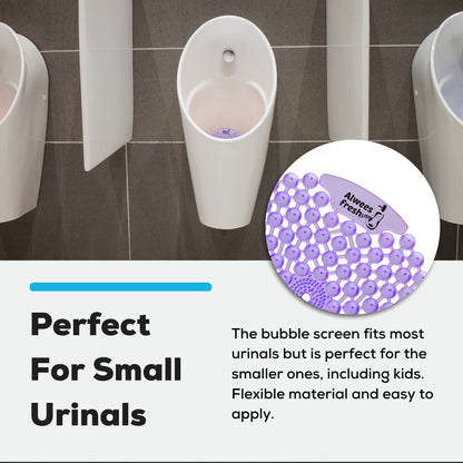 Bubble Urinal Screens Deodoriser Cotton Blossom Fragrance Case of 10 Screen